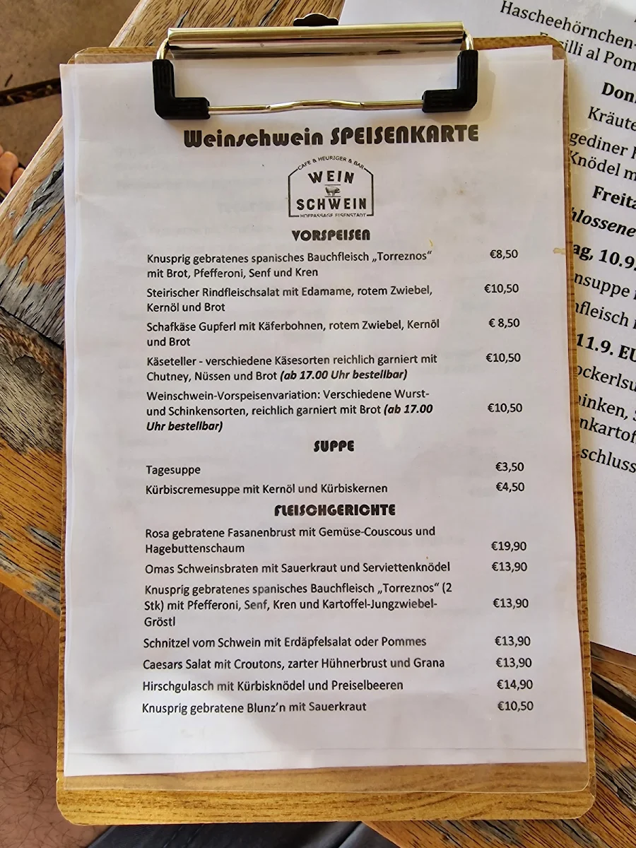 Speisekarte photo 5