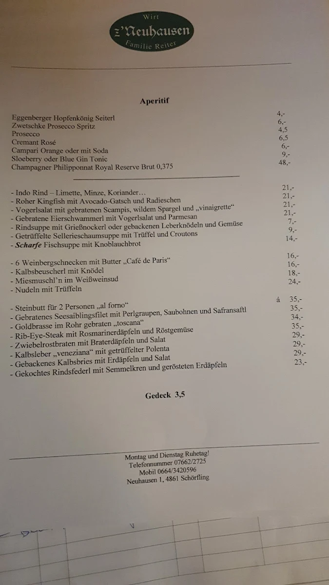 Speisekarte photo 3