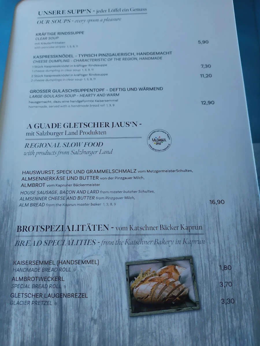 Speisekarte photo 2