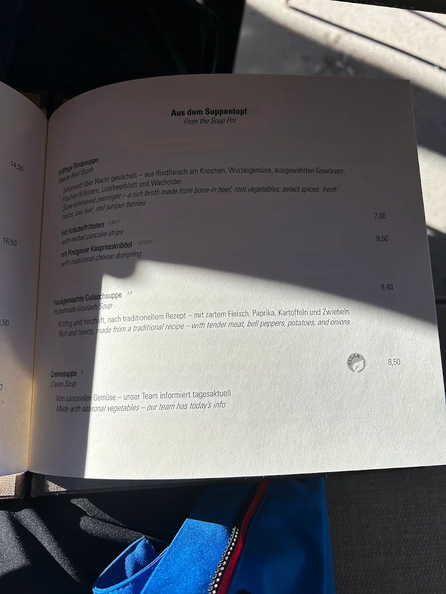 Speisekarte photo 5