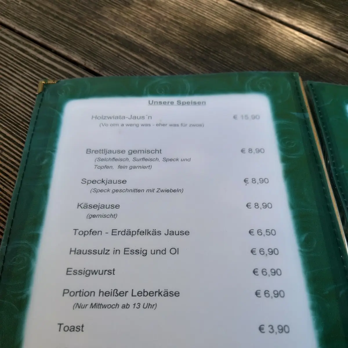 Speisekarte photo 8