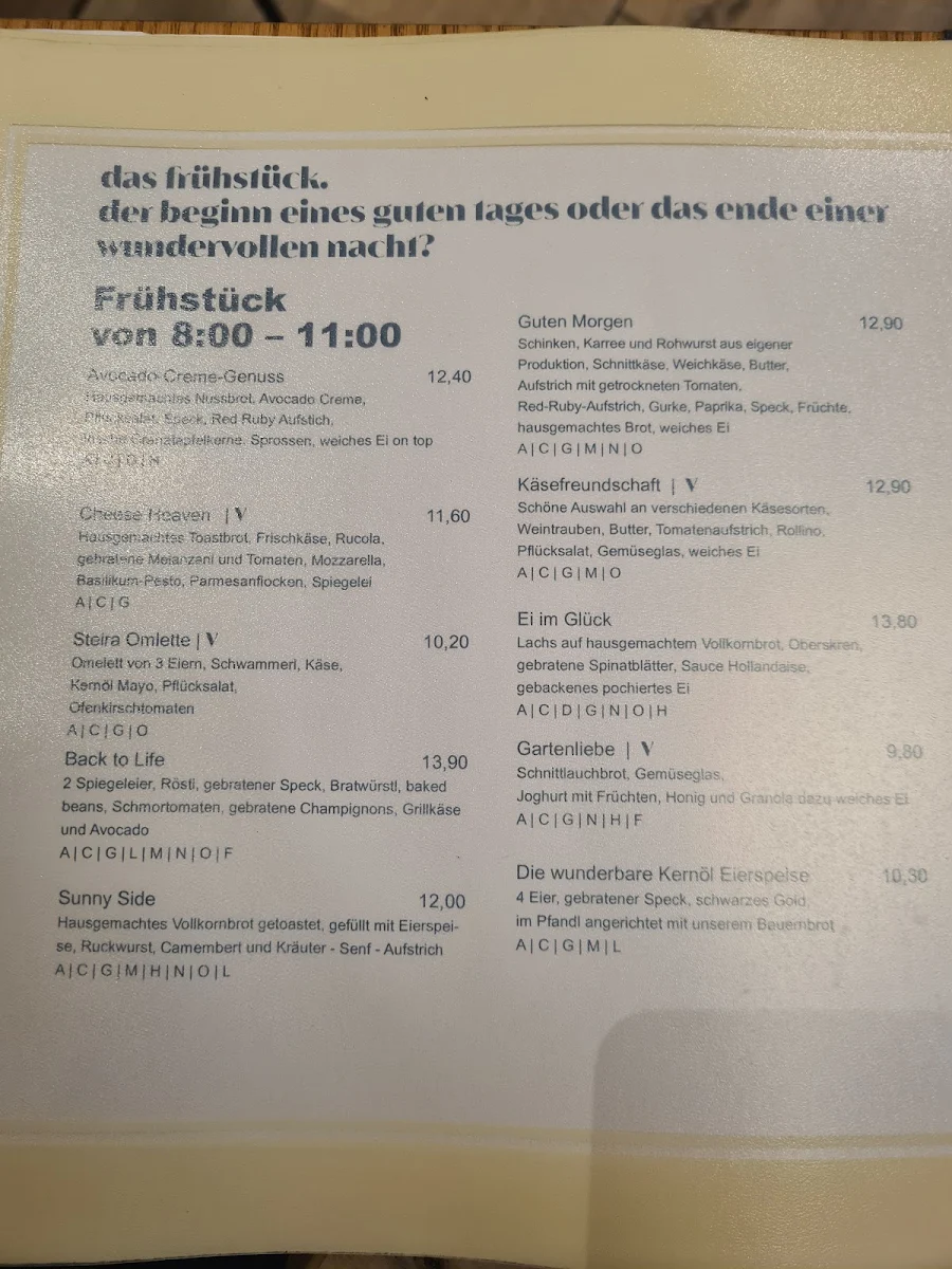Speisekarte photo 1