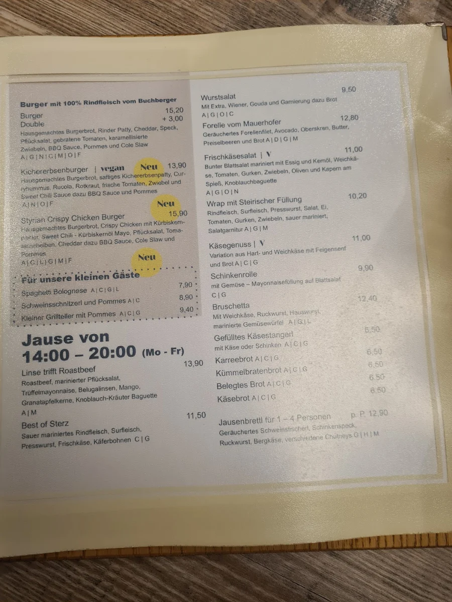 Speisekarte photo 2