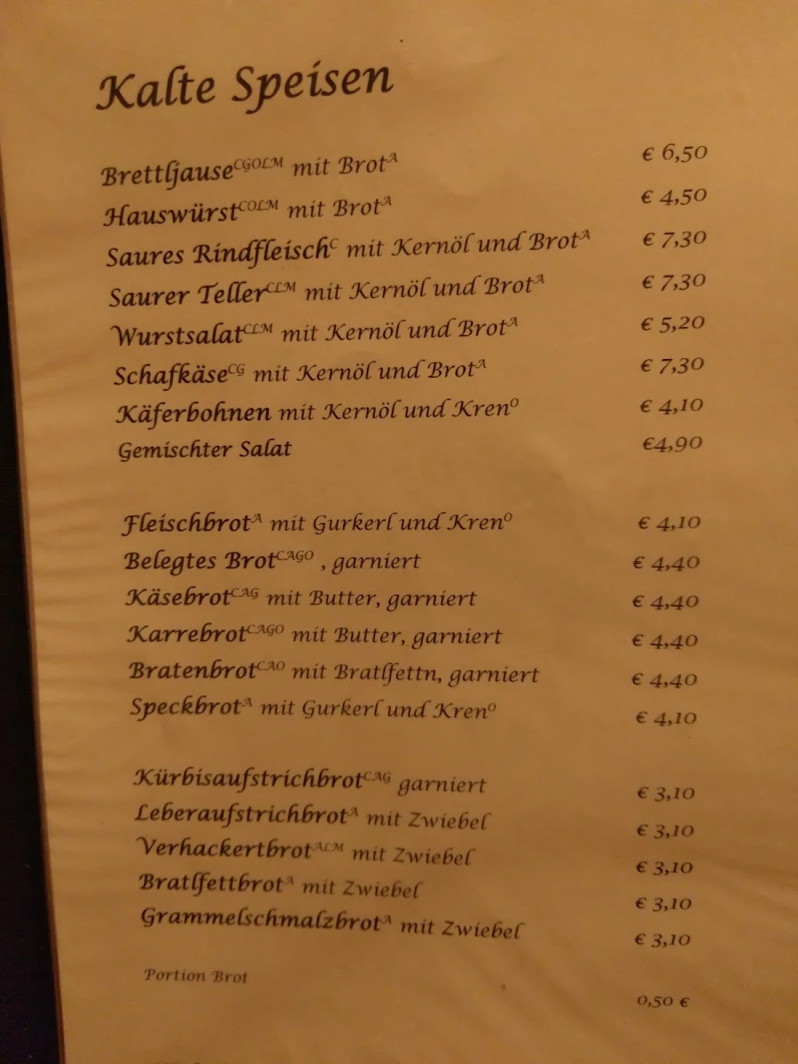 Speisekarte photo 3