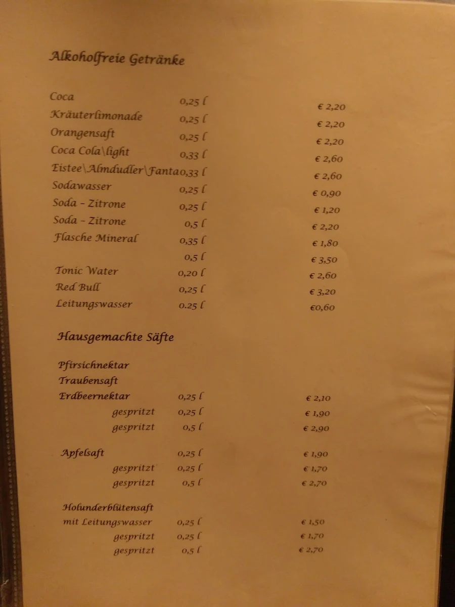 Speisekarte photo 5