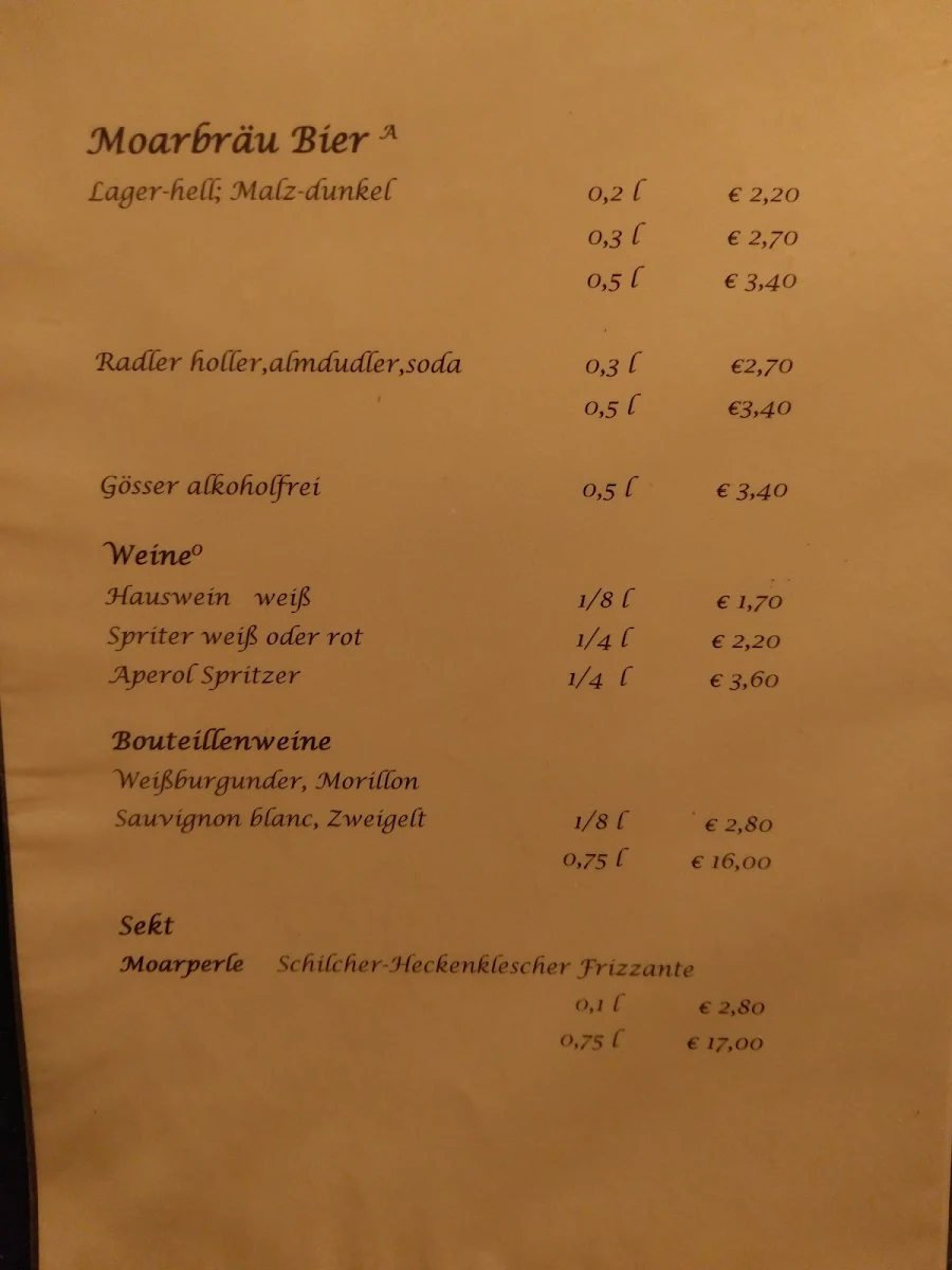 Speisekarte photo 6