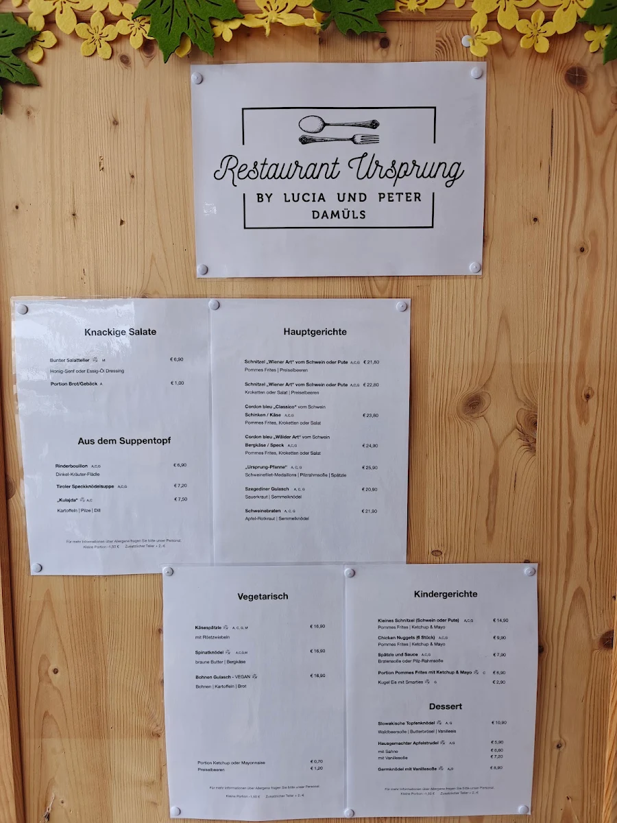 Speisekarte photo 4