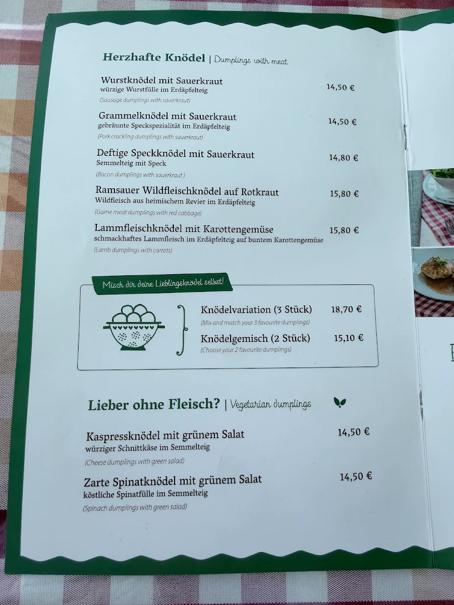 Speisekarte photo 3