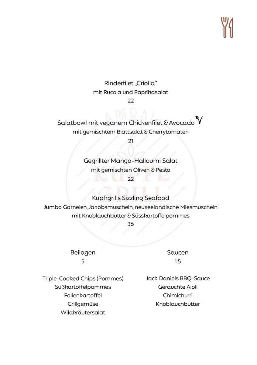 Speisekarte photo 2