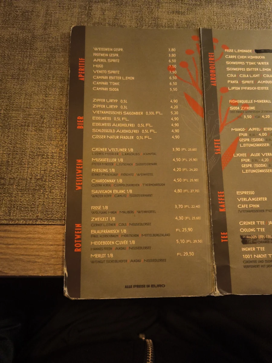 Speisekarte photo 2