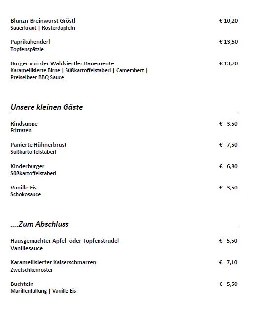 Speisekarte photo 3
