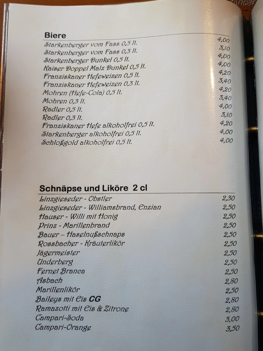 Speisekarte photo 2