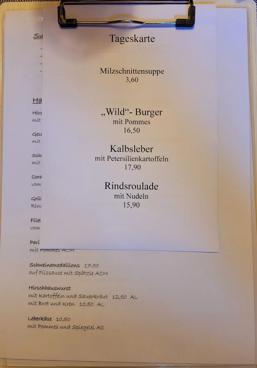 Speisekarte photo 4