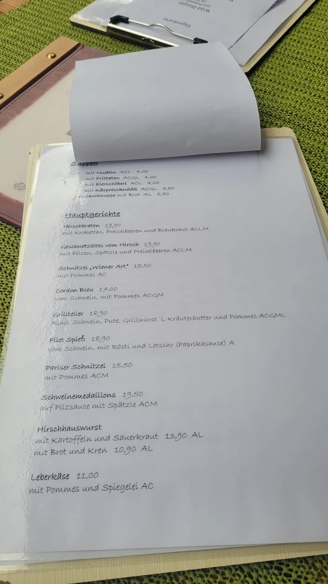 Speisekarte photo 6