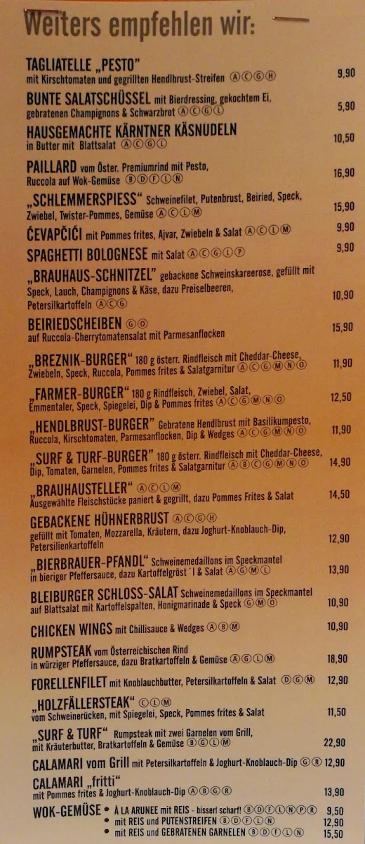 Speisekarte photo 9