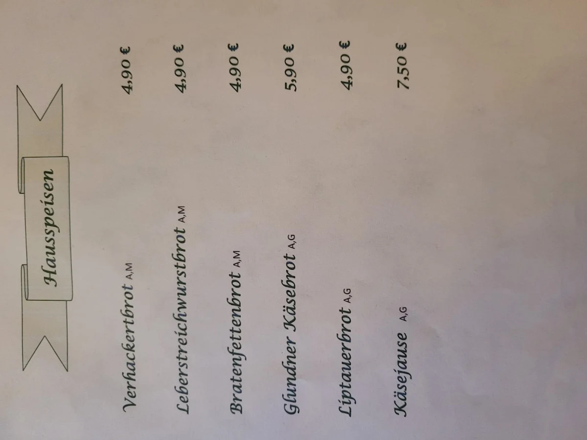 Speisekarte photo 5