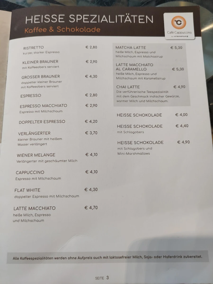 Speisekarte photo 3