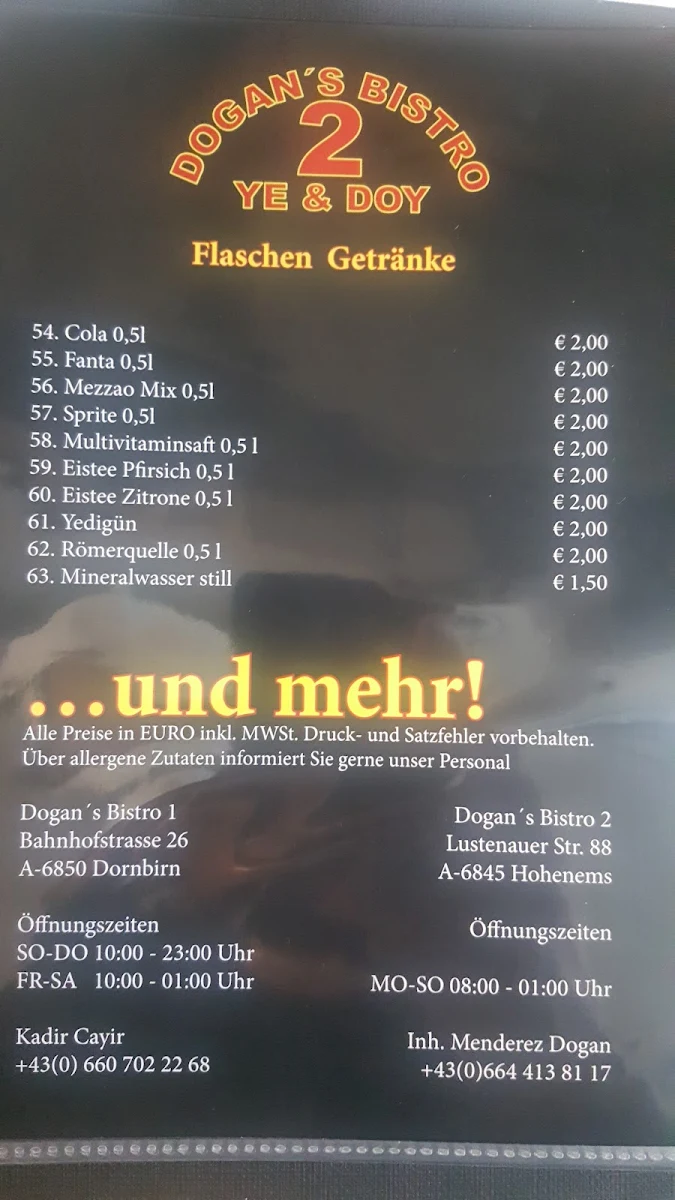 Speisekarte photo 6