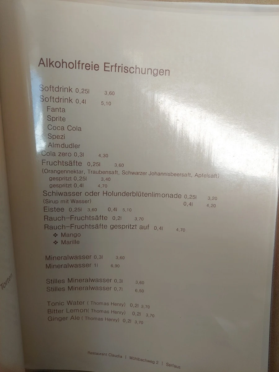Speisekarte photo 4