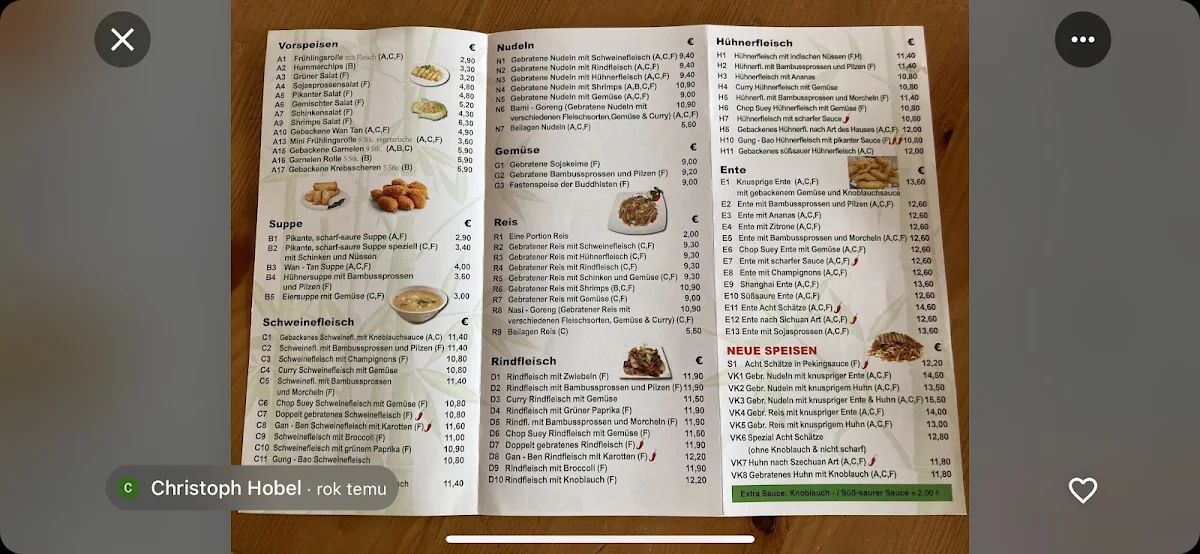 Speisekarte photo 8