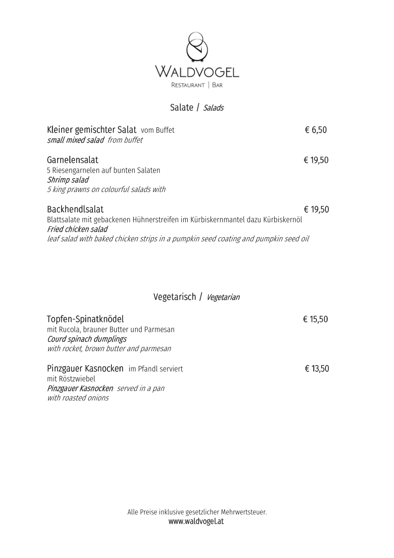 Speisekarte photo 6