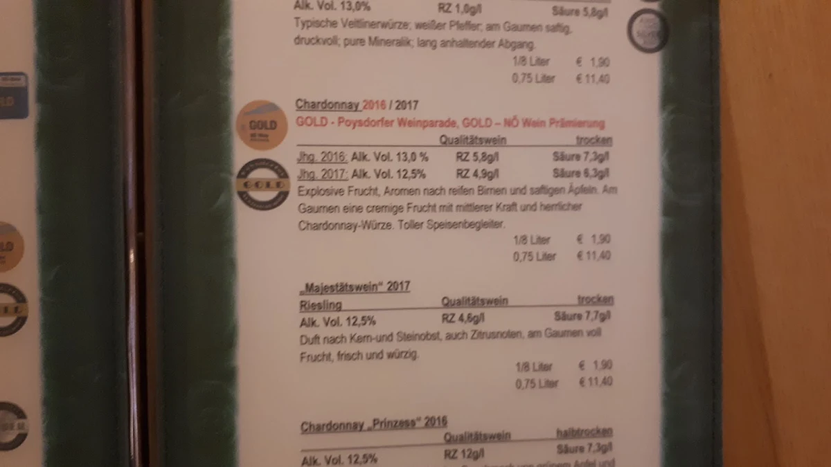 Speisekarte photo 1
