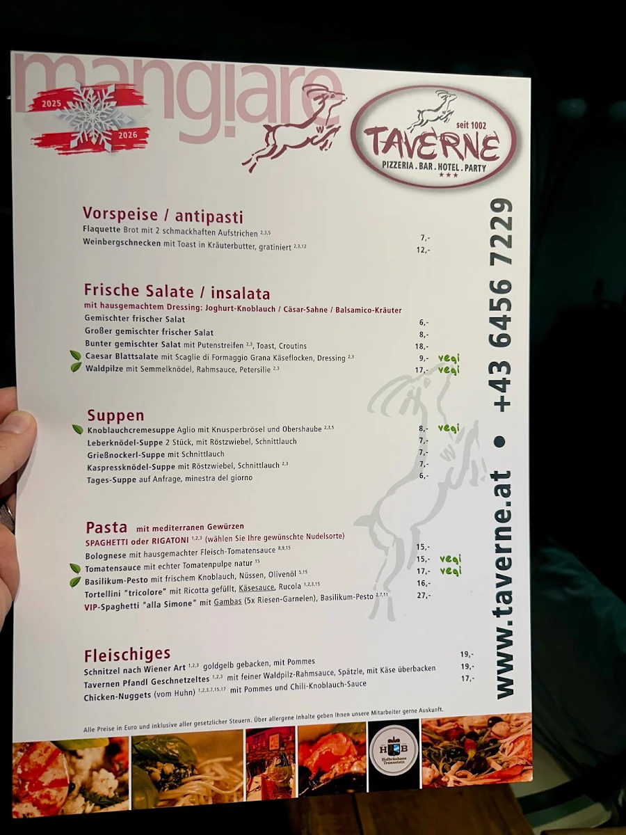 Speisekarte photo 1