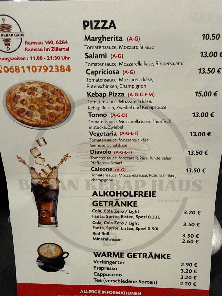 Speisekarte photo 2