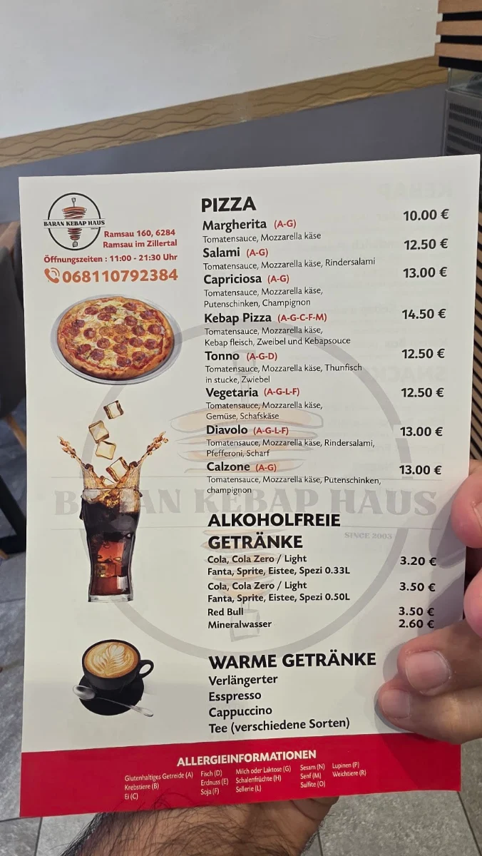 Speisekarte photo 4