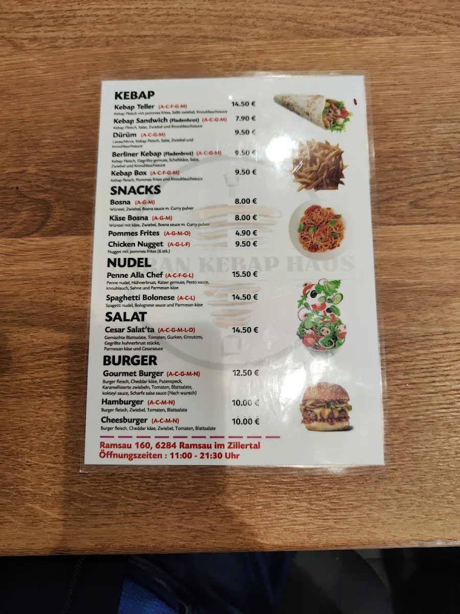 Speisekarte photo 6