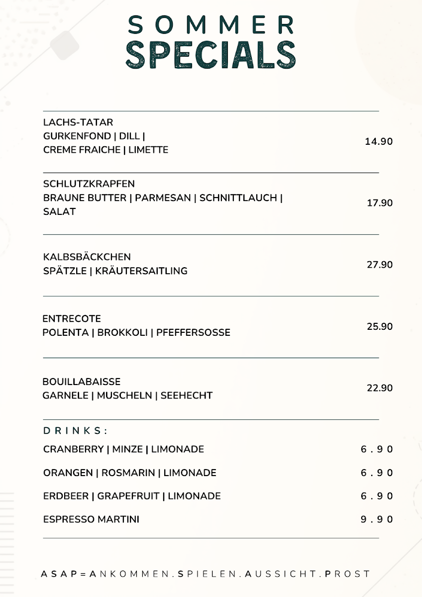 Speisekarte photo 1