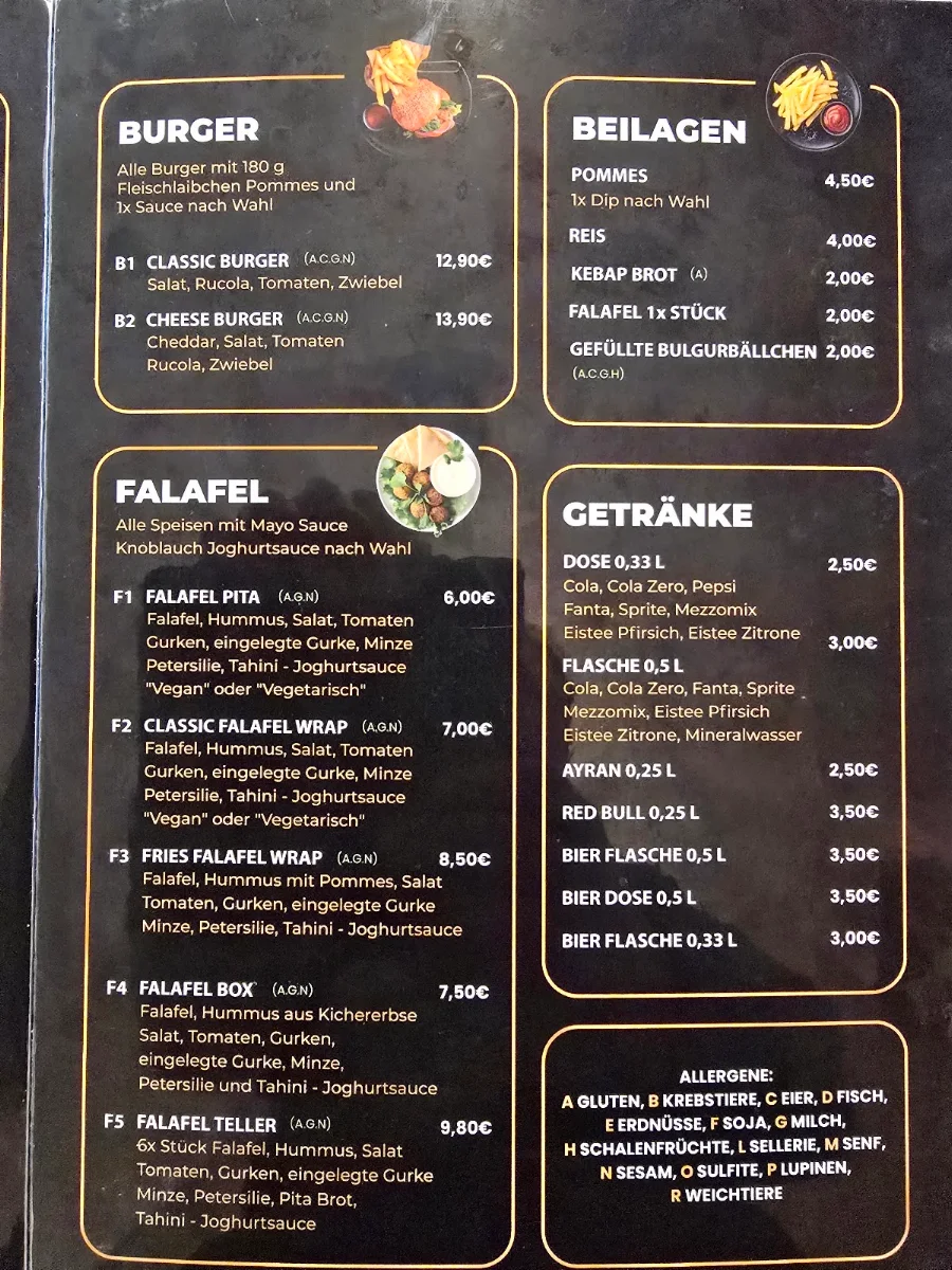Speisekarte photo 5