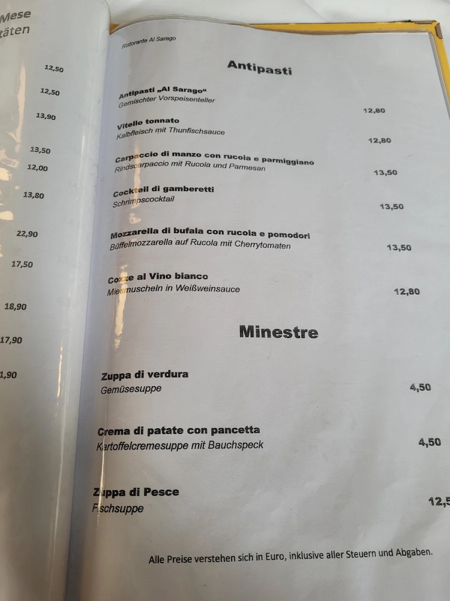 Speisekarte photo 3
