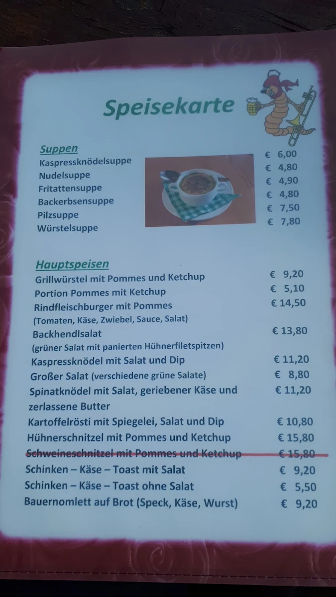 Speisekarte photo 2