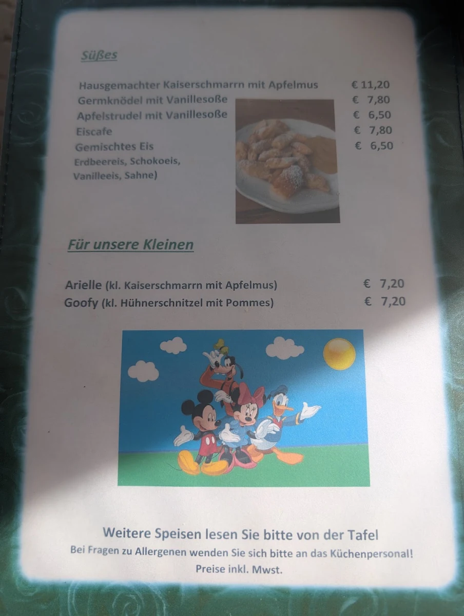 Speisekarte photo 3