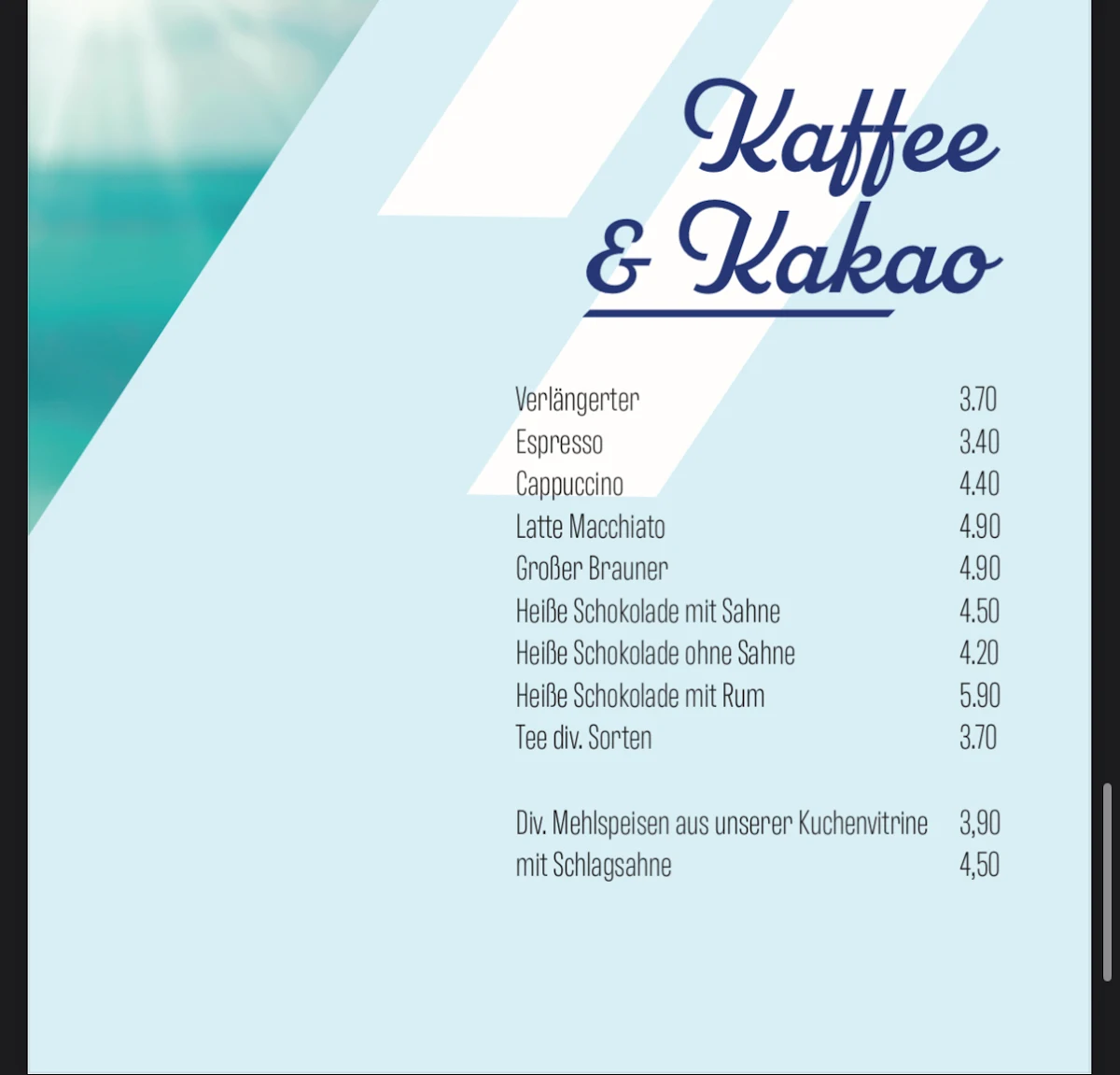 Speisekarte photo 10