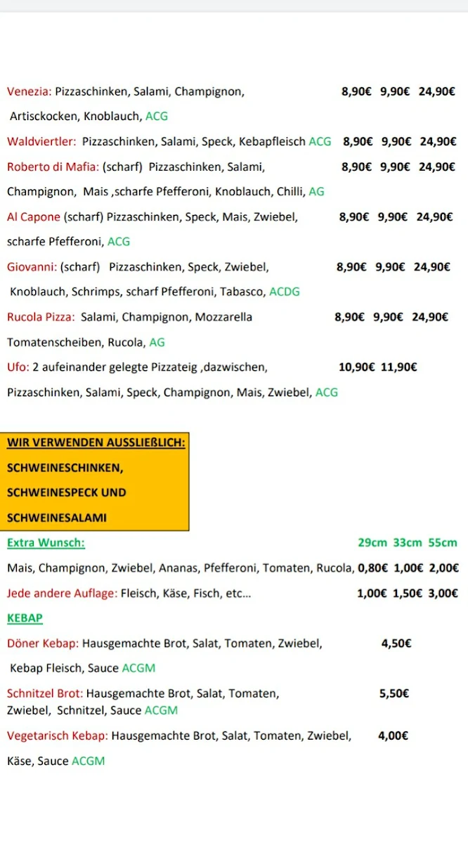 Speisekarte photo 3
