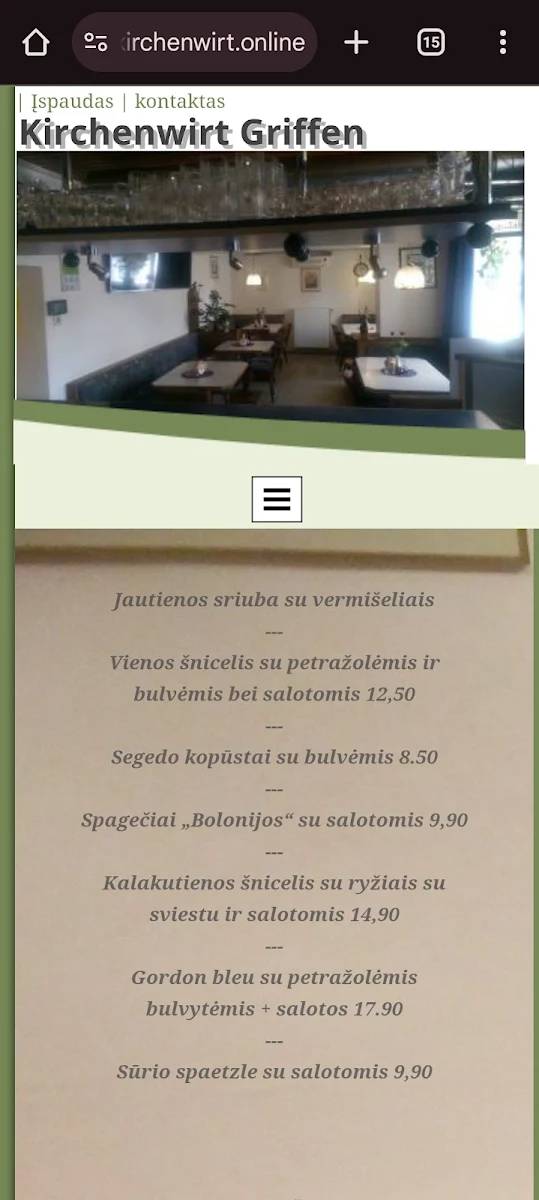 Speisekarte photo 3