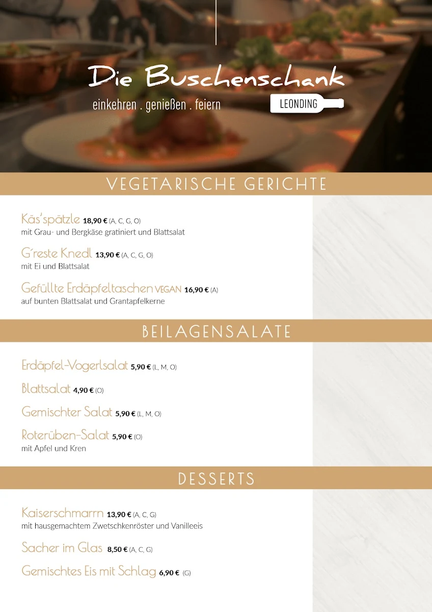 Speisekarte photo 2