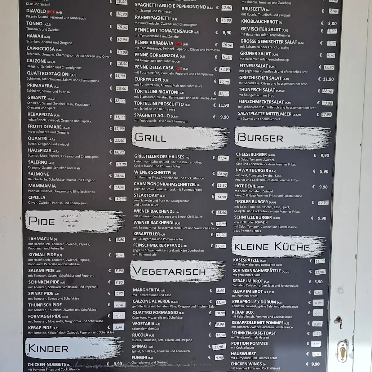 Speisekarte photo 2