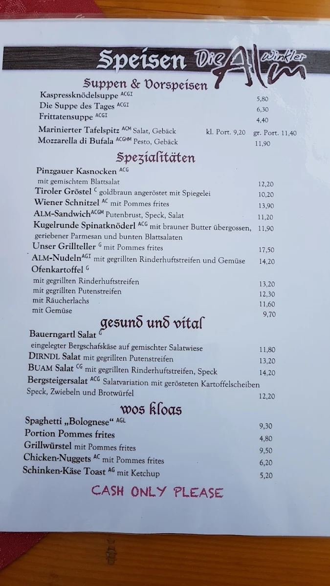 Speisekarte photo 10
