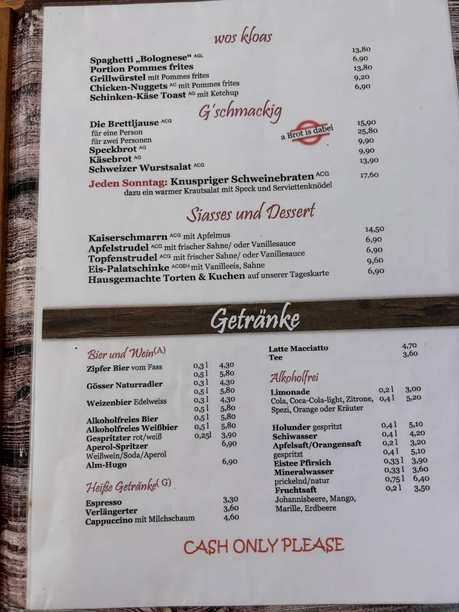 Speisekarte photo 7
