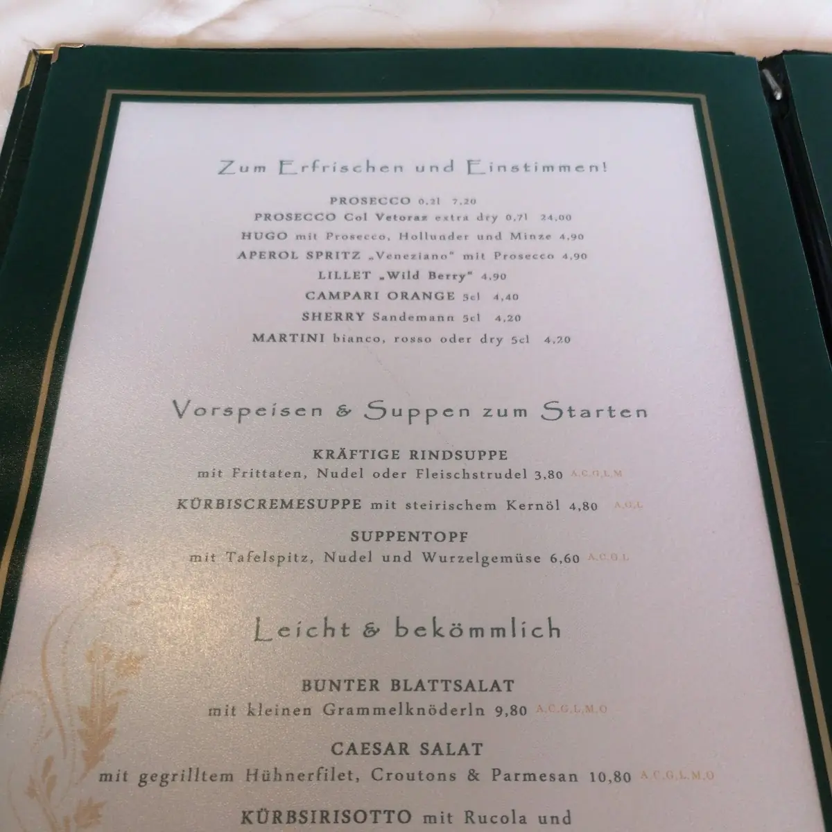 Speisekarte photo 8
