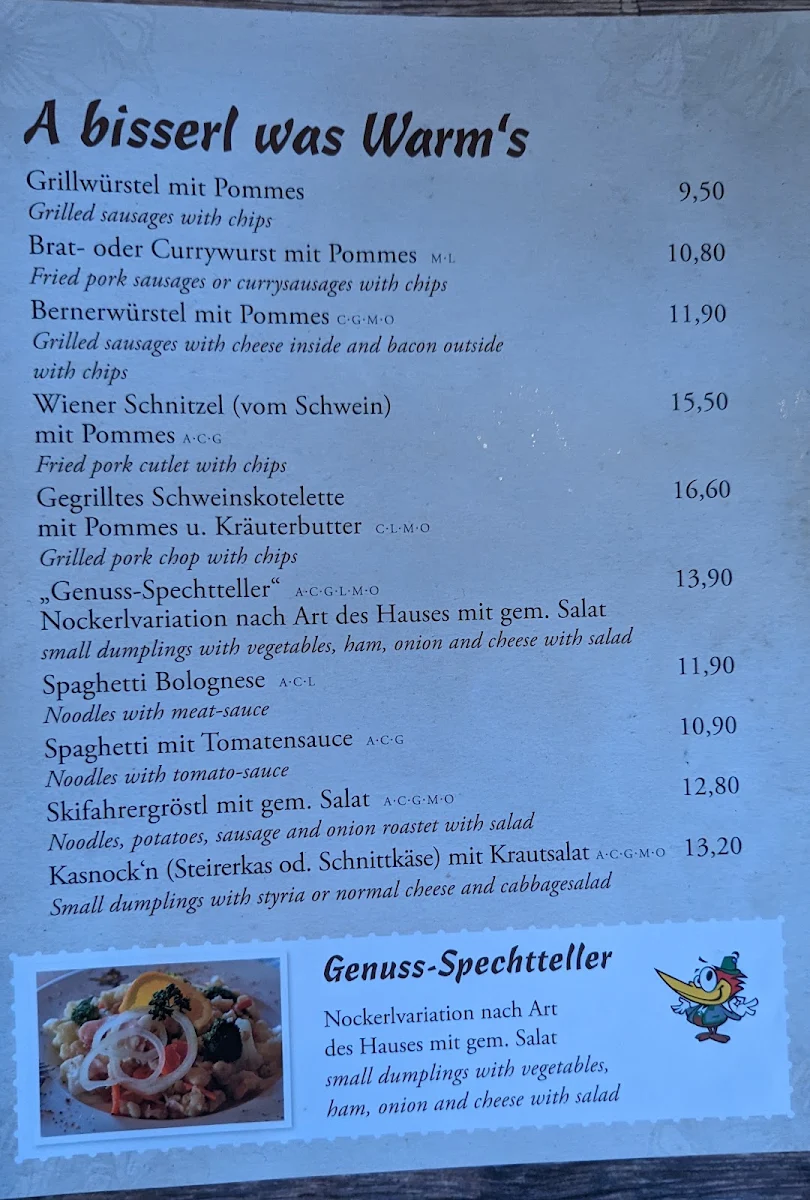 Speisekarte photo 4