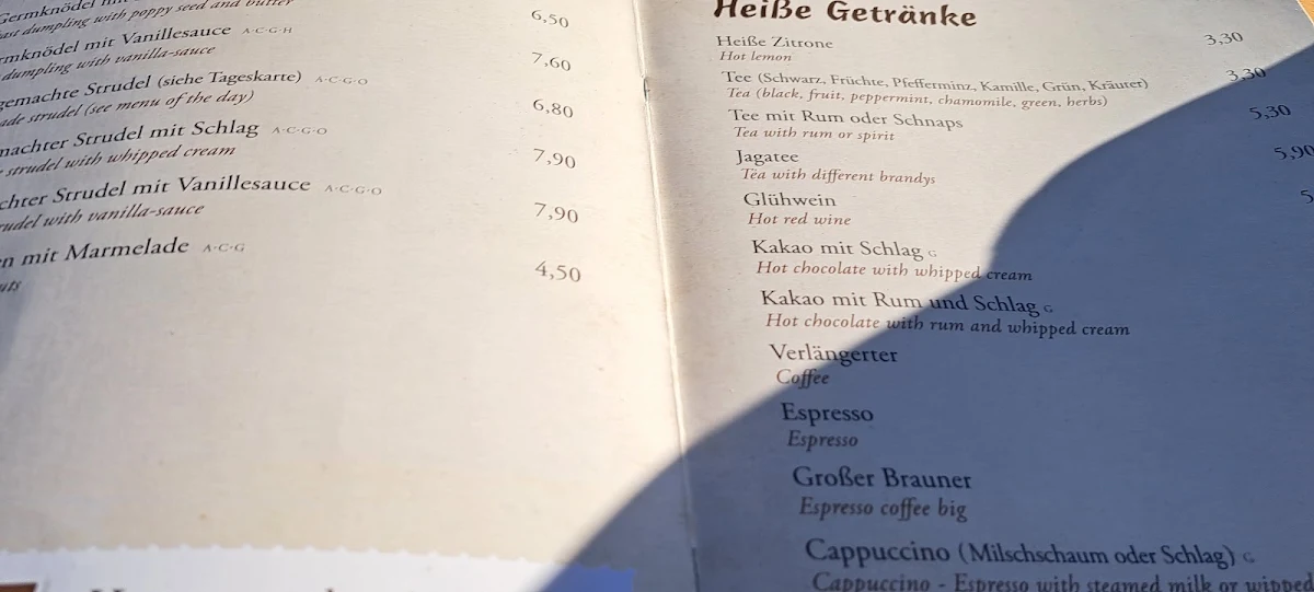 Speisekarte photo 6