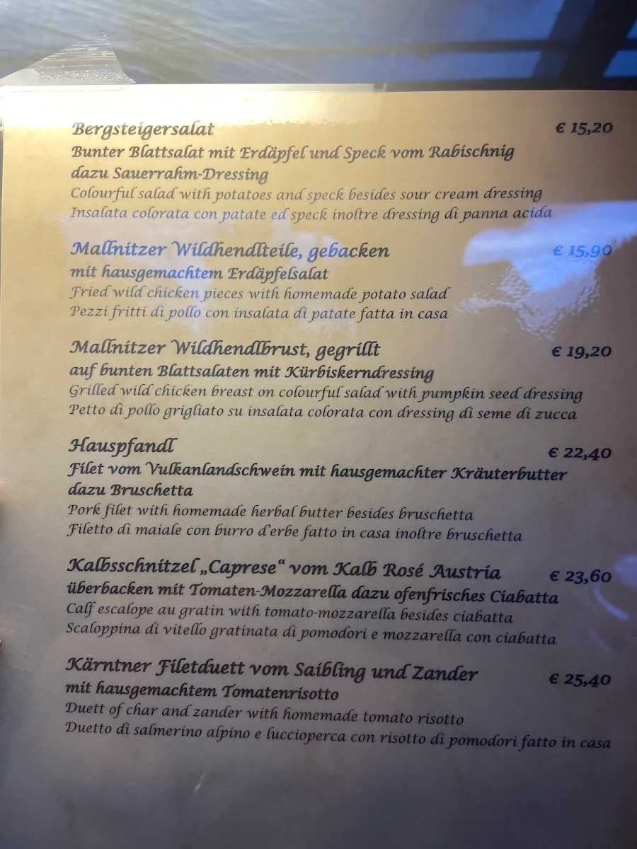 Speisekarte photo 3