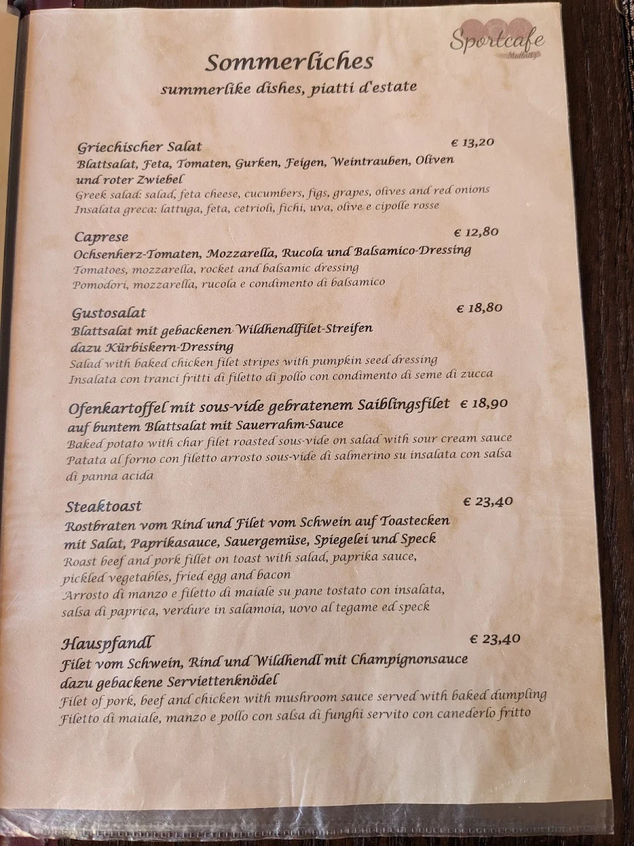 Speisekarte photo 4