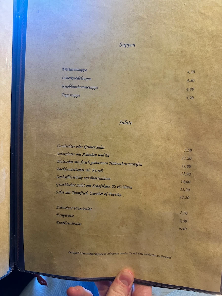 Speisekarte photo 4