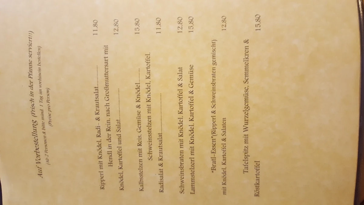 Speisekarte photo 6