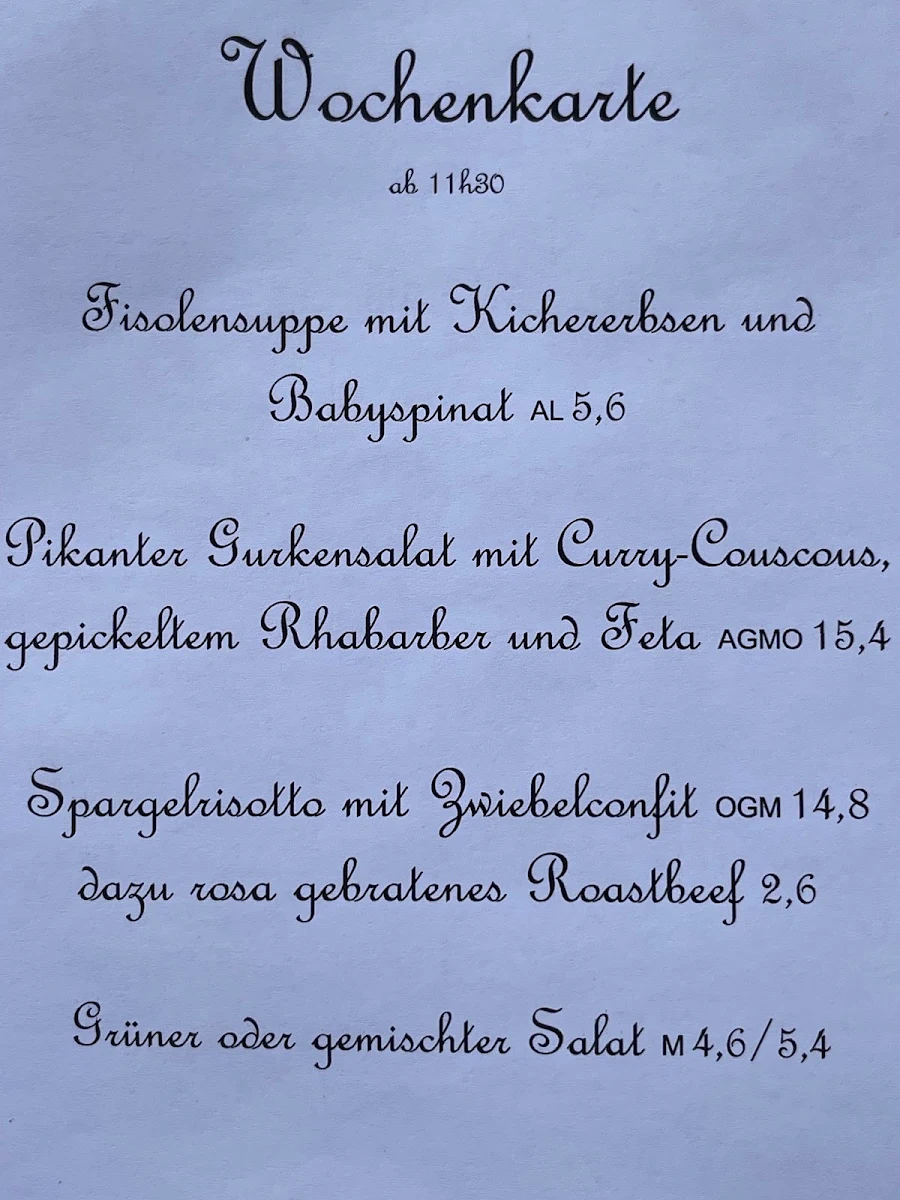 Speisekarte photo 4